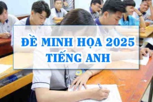 Đề minh họa môn Tiếng Anh 2025 thi tốt nghiệp THPT